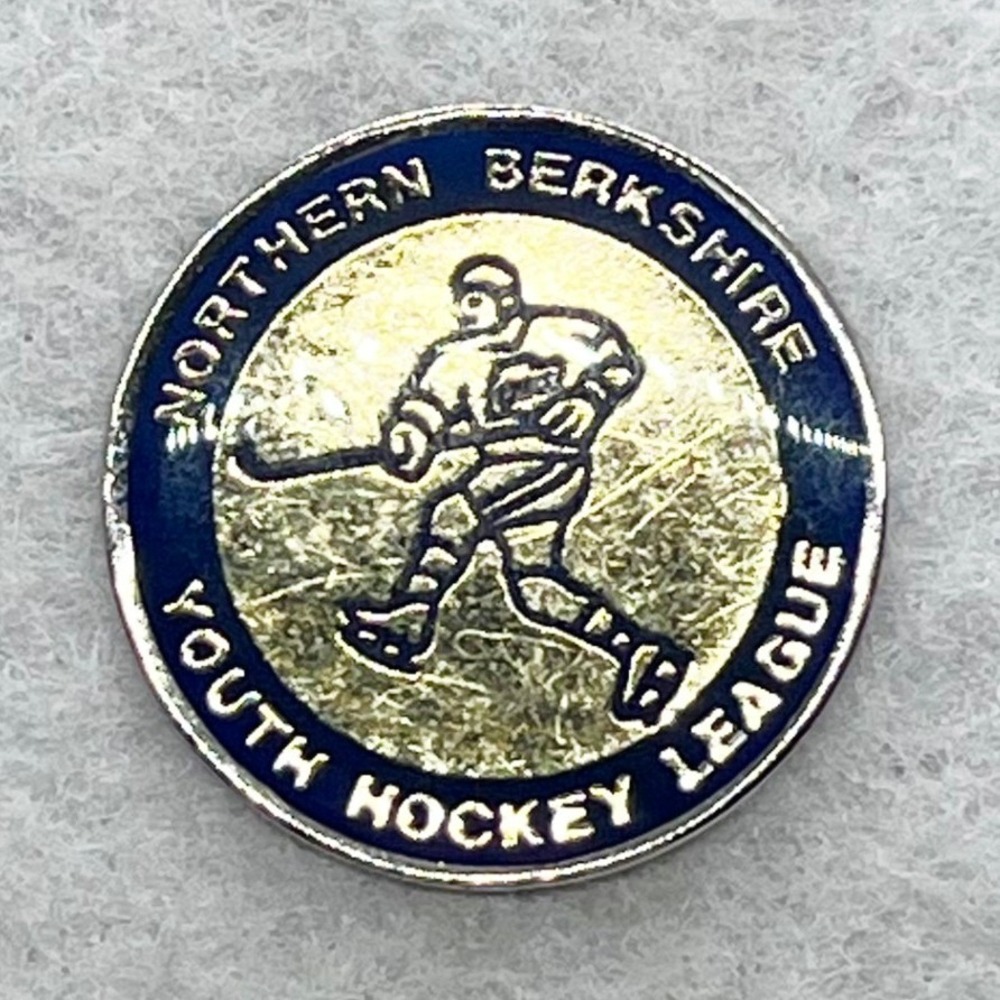 🔮 5/$25 Vintage Northern Berkshire Youth Hockey League Pin